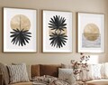 Tablou decorativ (3 Pieces), Zvon210, Lemn masiv (Grosime: 2,5 cm, Multicolor