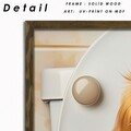 Tablou decorativ, AI007, Cadru: 100% MOLID, Multicolor