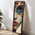Tablou decorativ, EMR089, Lemn, Multicolor