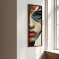 Tablou decorativ, EMR089, Lemn, Multicolor