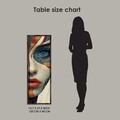 Tablou decorativ, EMR089, Lemn, Multicolor