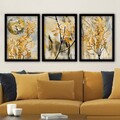 Tablou decorativ (3 Pieces), 3SC132, Plastic, Multicolor