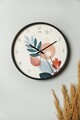 Ceas de perete decorativ, Inzyprk, ø30 cm, Multicolor