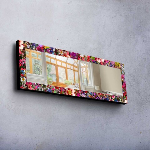 Oglinda decorativa, 40120MA-094, Lemn (Grosime: 27 mm, Multicolor