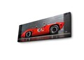 Tablou decorativ cu lumina LED, 3090DACT-27, 30 x 90 cm, Multicolor