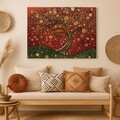 Tablou decorativ, Hm_Cnvs26-37-70x100, Cadru: 100% lemn (Grosime: 2 x 3 cm), Multicolor