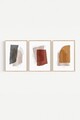 Tablou decorativ (3 Pieces), Artsycllct43, MDF, Multicolor