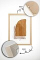 Tablou decorativ (3 Pieces), Artsycllct43, MDF, Multicolor