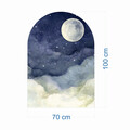 Sticker decorativ, MB-00113, Dimensiune: 100 x 70 cm, Multicolor