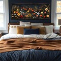 Tablou decorativ, GE009-S, Lemn, Multicolor