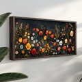 Tablou decorativ, GE009-S, Lemn, Multicolor