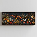 Tablou decorativ, GE009-S, Lemn, Multicolor