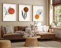 Tablou decorativ (3 Pieces), Huhu215, Lemn masiv (Grosime: 2,5 cm, Multicolor