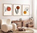 Tablou decorativ (3 Pieces), Huhu215, Lemn masiv (Grosime: 2,5 cm, Multicolor