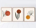 Tablou decorativ (3 Pieces), Huhu215, Lemn masiv (Grosime: 2,5 cm, Multicolor