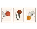 Tablou decorativ (3 Pieces), Huhu215, Lemn masiv (Grosime: 2,5 cm, Multicolor