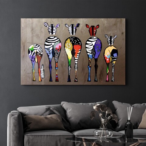 Tablou decorativ, CAM-3090, Dimensiuni: 70 x 110 cm, Multicolor