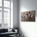 Tablou decorativ, CAM-3090, Dimensiuni: 70 x 110 cm, Multicolor