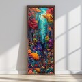 Tablou decorativ, LONG009-S/120-40, Imprimat UV, Multicolor