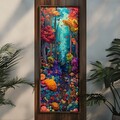 Tablou decorativ, LONG009-S/120-40, Imprimat UV, Multicolor