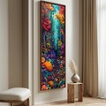 Tablou decorativ, LONG009-S/120-40, Imprimat UV, Multicolor
