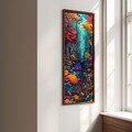 Tablou decorativ, LONG009-S/120-40, Imprimat UV, Multicolor