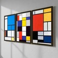 Tablou decorativ (3 Pieces), 3SC_UN3219929_3545, Polistiren (Grosime: 2 cm, Multicolor
