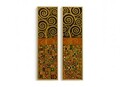 Tablou decorativ (2 Pieces), Huhu745, Aluminiu, Multicolor