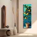 Tablou decorativ (3 Pieces), 3P4545BSRC-004, Cadru: 100% PIN (Grosime: 2,8 mm, Multicolor