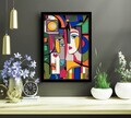 Tablou decorativ, 3752softsct-006, Înrămat: 100% LEMN (Grosime: 22 mm, Multicolor
