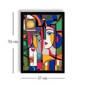 Tablou decorativ, 3752softsct-006, Înrămat: 100% LEMN (Grosime: 22 mm, Multicolor