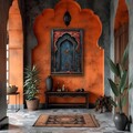 Tablou decorativ, GE116-L, Lemn, Multicolor