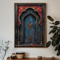 Tablou decorativ, GE116-L, Lemn, Multicolor