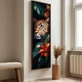 Tablou decorativ, EMR092, Lemn, Multicolor