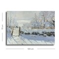 Tablou decorativ, 70100MONET014, Lemn, Multicolor