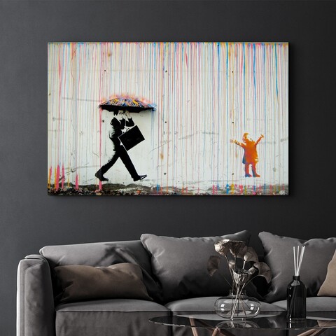 Tablou decorativ, CAM-3000, Dimensiuni: 46 x 72 cm, Multicolor