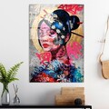 Tablou decorativ, UV-726 70 x 100, 70 x 100 cm, Multicolor