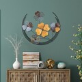 Decoratiune de perete, Haiyang 2, Dimensiuni: 70 x 62 x 4 cm, Multicolor
