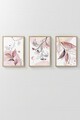 Tablou decorativ (3 Pieces), Artsycllct41, MDF, Multicolor