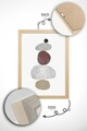Tablou decorativ (3 Pieces), Artsycllct42, MDF, Multicolor