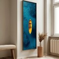 Tablou decorativ, LONG004-S/120-40, Imprimat UV, Multicolor