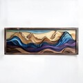 Tablou decorativ, EMR044, Lemn, Multicolor