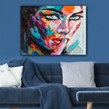 Tablou decorativ, 511595950_70100, Cadru: 100% LEMN (grosime: 3 cm), Multicolor