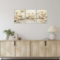 Tablou decorativ MDF (3 Pieces), Mdf, Imprimare digitala, Multicolor
