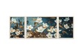 Tablou decorativ (3 Pieces), Huhu312, Lemn masiv (Grosime: 2 cm, Multicolor