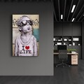 Tablou decorativ, SPR-1142, Dimensiuni: 46 x 72 cm, Multicolor