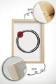 Tablou decorativ (3 Pieces), Ersydata5-5070, MDF, Multicolor