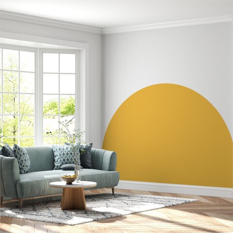 Sticker decorativ, MB-00112, 100 x 60 cm, Galben