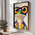 Tablou decorativ, TUN019-XL, Lemn, Multicolor