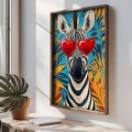Tablou decorativ, TUN023-XL, Lemn, Multicolor